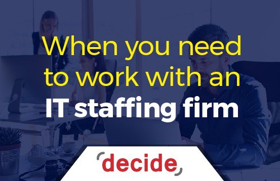 work with IT staffing Firm