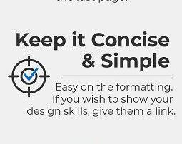 Infographic Important Things to Put On your IT Resume