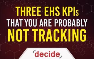 EHS KPIs Not Tracking