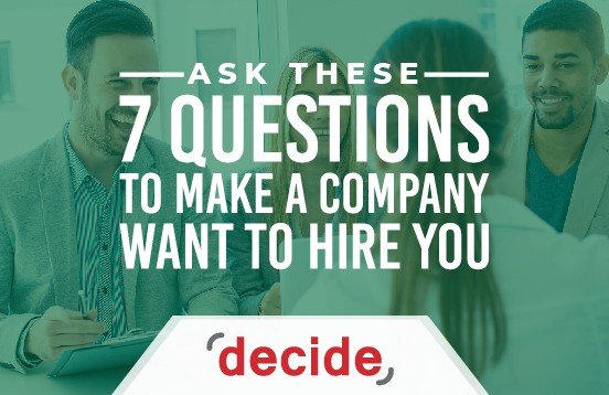 7 Questions Company Want Hire