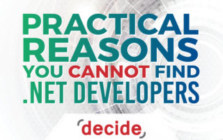 Cannot find Dot Net Developers