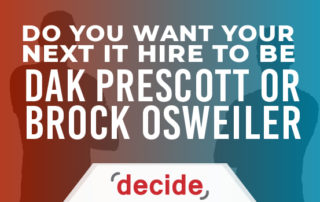 Dak Prescott Brock IT Hiring