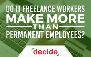 Do IT Freelance male more money permanent