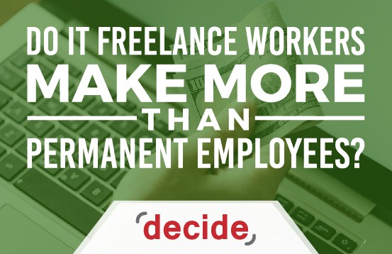 Do IT Freelance male more money permanent