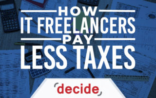IT freelancers pay less taxes
