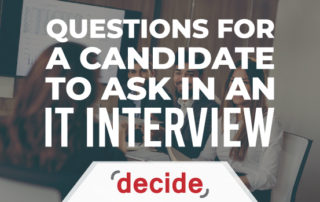 Interview question to ask IT candidate