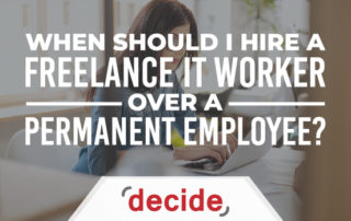 hire IT freelancer or permanent employee