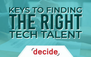 keys finding right tech talent