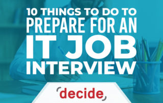 prepare it job interview