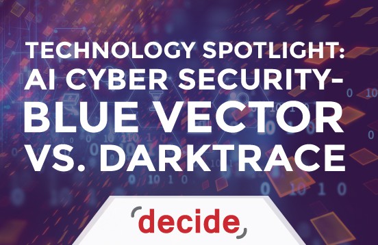 AI Cyber Security Blue Vector Darktrace