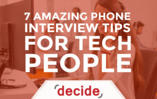Interview Tips For Tech people