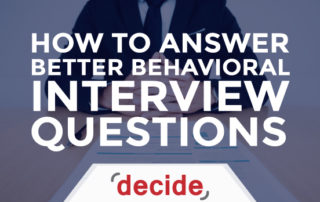 behavioral interview questions