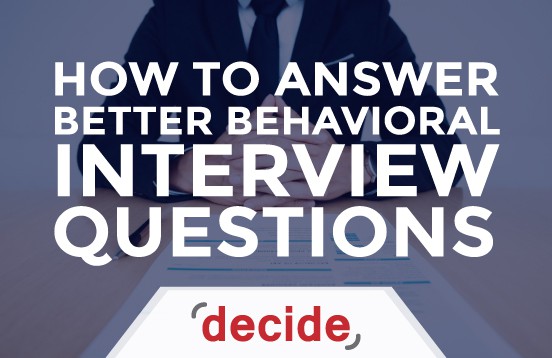 behavioral interview questions