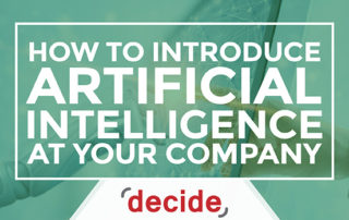 How to introduce artificial intelligence to your company