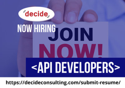 decide consulting hiring API Dvelopers decide consulting hiring API Dvelopers