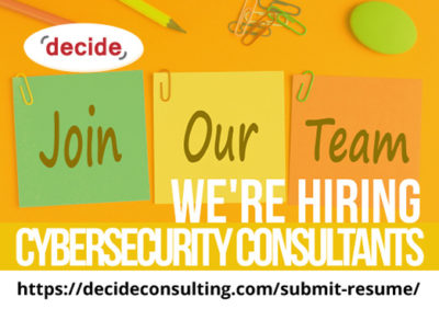 Were Hiring Cybersecurity Consultants