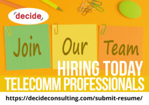 Decide Consulting Hiring Telecomm Decide Consulting Hiring Telecomm