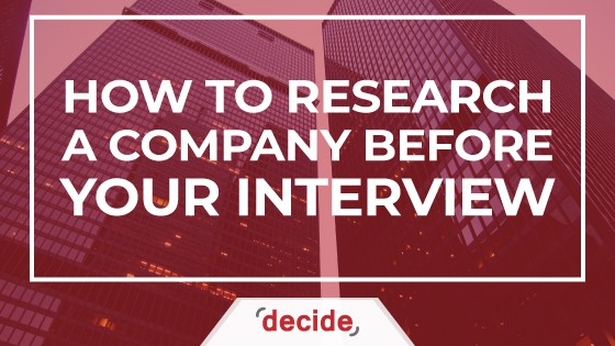 How to Research a Company before Your Interview