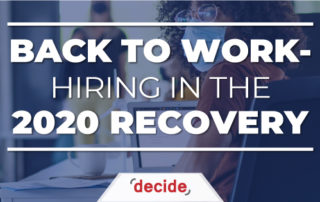 2020 Recovery Back to Work